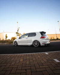 Zaero ZA-GOLF-75-GTI-DF VW GOLF GTI MK7.5 EVO-1 GLOSS BLACK REAR DIFFUSER