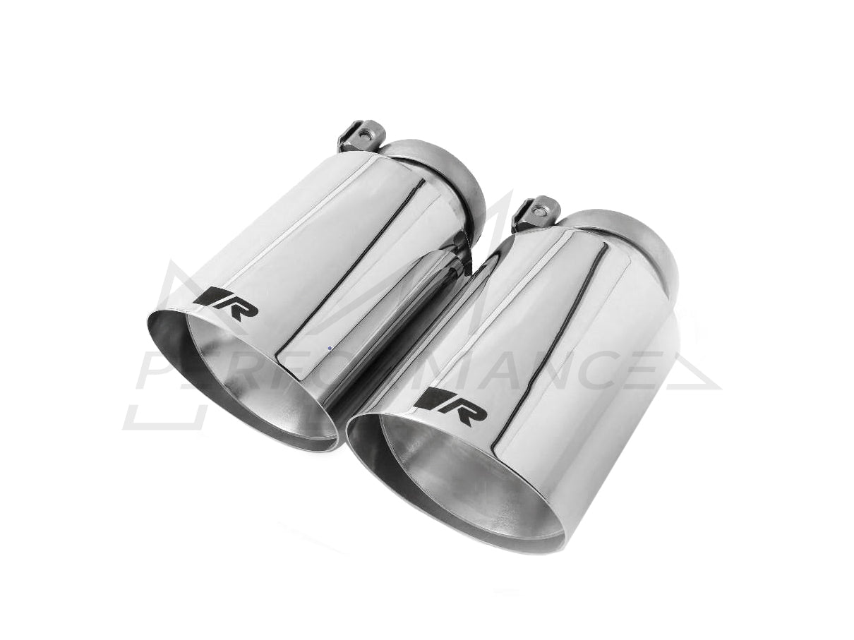Remus Audi BMW Chrome Tail Pipe Set (C8 RS6 Avant, RS7 Sportback & F90 M5)