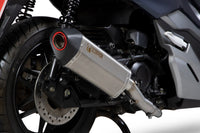 Scorpion RHA188SYSSEO Serket Parallel Full System - Stainless Steel Sleeve - Forza 300 - 2018 - 2019