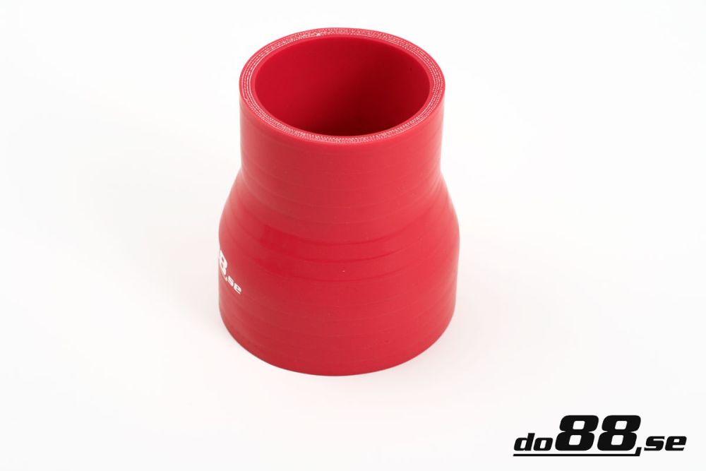 DO88 RR60-80 Silicone Hose Red Reducer 2,375 - 3,125'' (60-80mm)