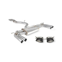 Scorpion SAUS115CF Non-resonated Cat/gpf-back System With Elec Valves