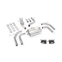 Scorpion SAUS116CF Non-resonated Cat/gpf-back System Without Valves
