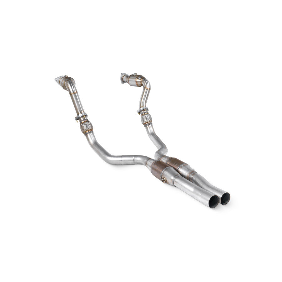 Scorpion SAUX044 Downpipes With Sports Cats In Front Pipes