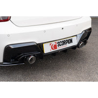 Scorpion SBMS105CF Non-resonated Cat-back System With Valve