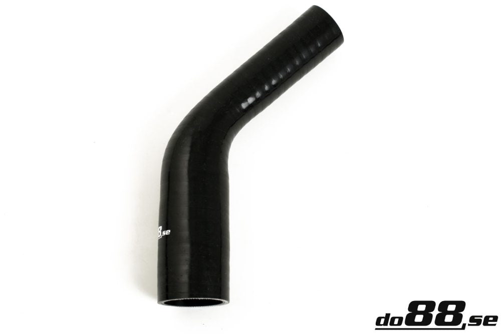 DO88 SBR45G32-45 Silicone Hose Black 45 degree 1,25 - 1,75'' (32-45mm)