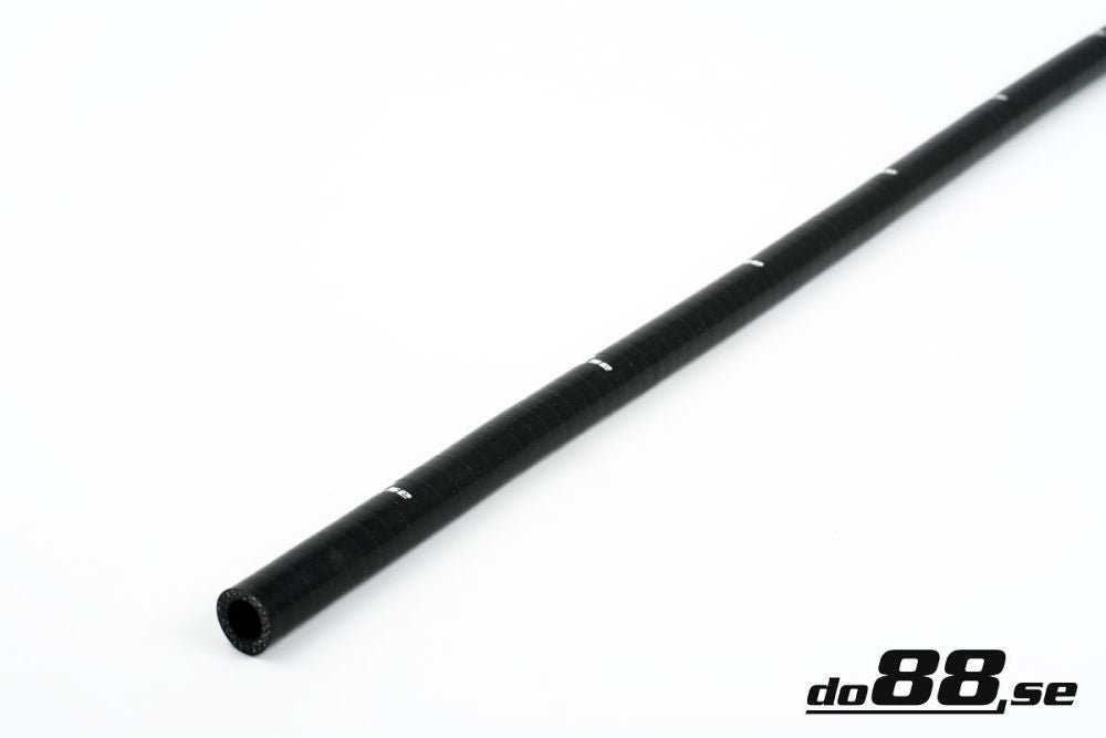 DO88 SL16 Silicone Hose Black straight length 0,625'' (16mm)