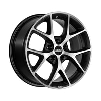 BBS SR alloy wheel in Vulcano Grey/diamondcut - 8x17 PCD5x112 Offset42