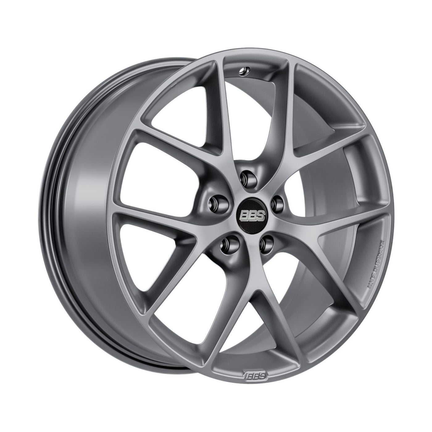 BBS SR alloy wheel in Himalaya Grey Matt - 8.5x19 PCD5x108 Offset45
