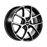 BBS SR alloy wheel in Vulcano Grey/diamondcut - 8.5x19 PCD5x108 Offset45