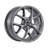 BBS SR alloy wheel in Himalaya Grey Matt - 8x18 PCD5x100 Offset36