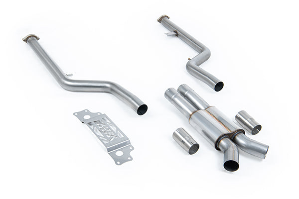 Milltek SSXBM1296 BMW OPF/GPF Bypass - Resonated To Oe Axle Back Only