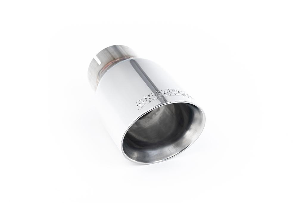MillTek SSXFD468 Cat-back Single Outlet - Road Resonated with GT-100 Polished Tip