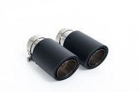 Milltek SSXM490 New Mini Cat-Back Resonated Carbon Tips