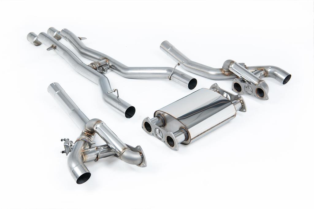 MillTek SSXMZ163 Cat-back Cat Back (Valved) with Active H Pipe