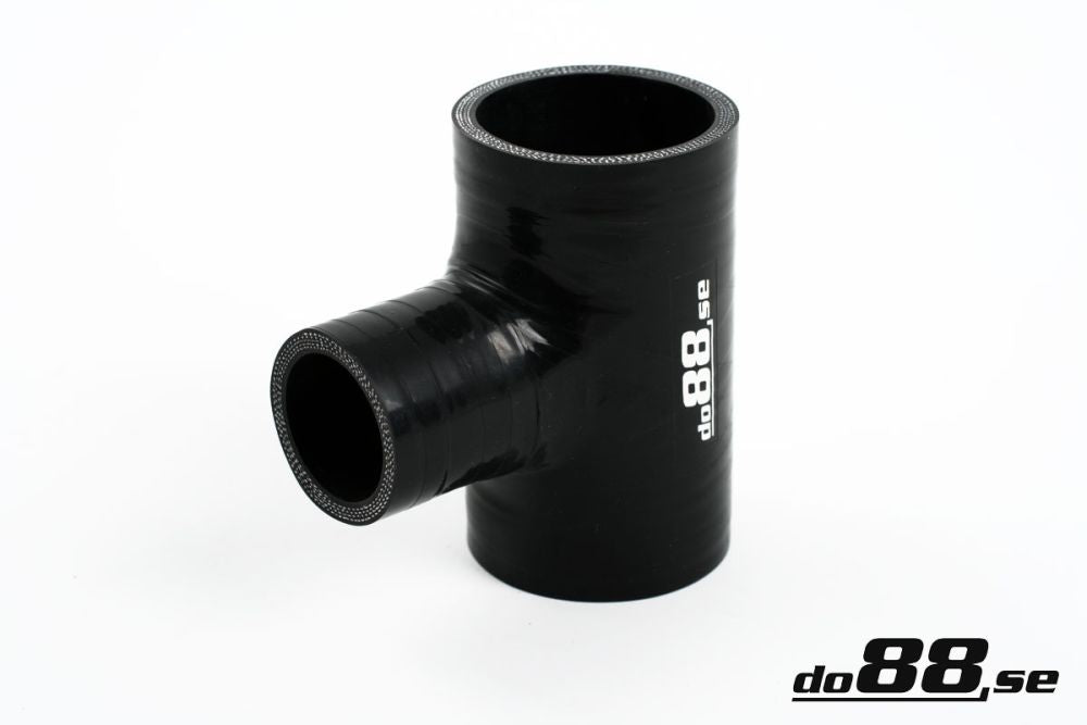 DO88 ST54-25 Silicone Hose Black T 2,125'' + 1'' (54+25mm)