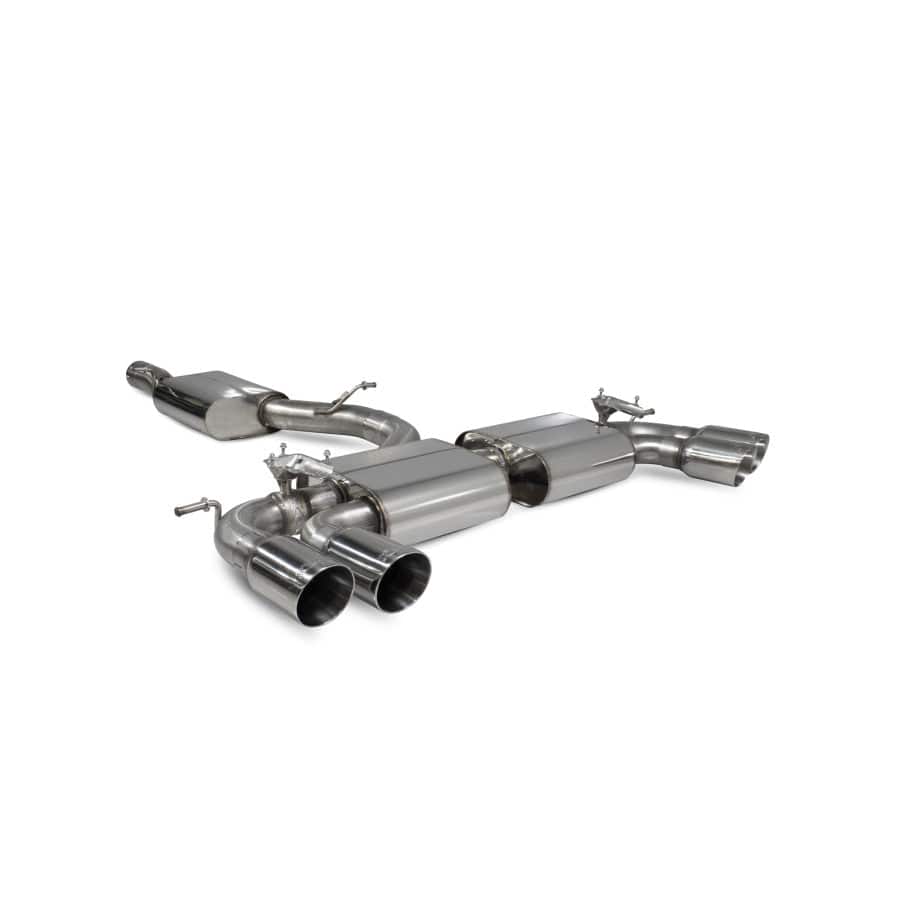 Scorpion Audi S3 2.0T 8V Resonated Cat-back Exhaust System -