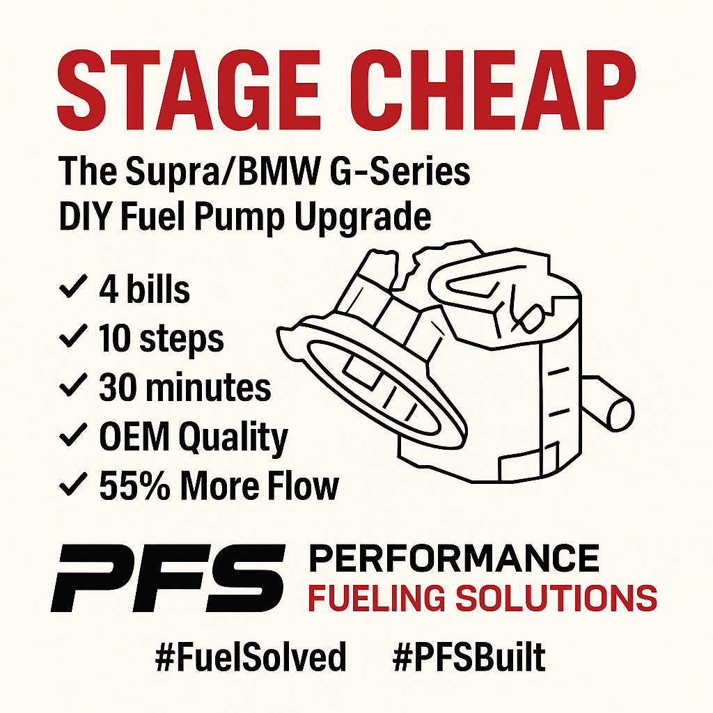 VTT Stage Cheap: A90/91 Toyota Supra/BMW G-Series DIY KIT - ML Performance UK