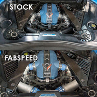 Fabspeed C8 Corvette ZR1X 5ply Silicone Induction Hoses