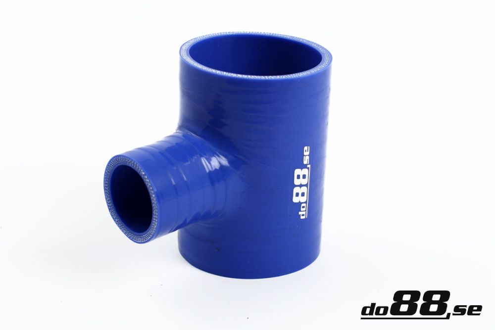DO88 T63-32 Silicone Hose Blue T 2,5'' + 1,25'' (63+32mm)