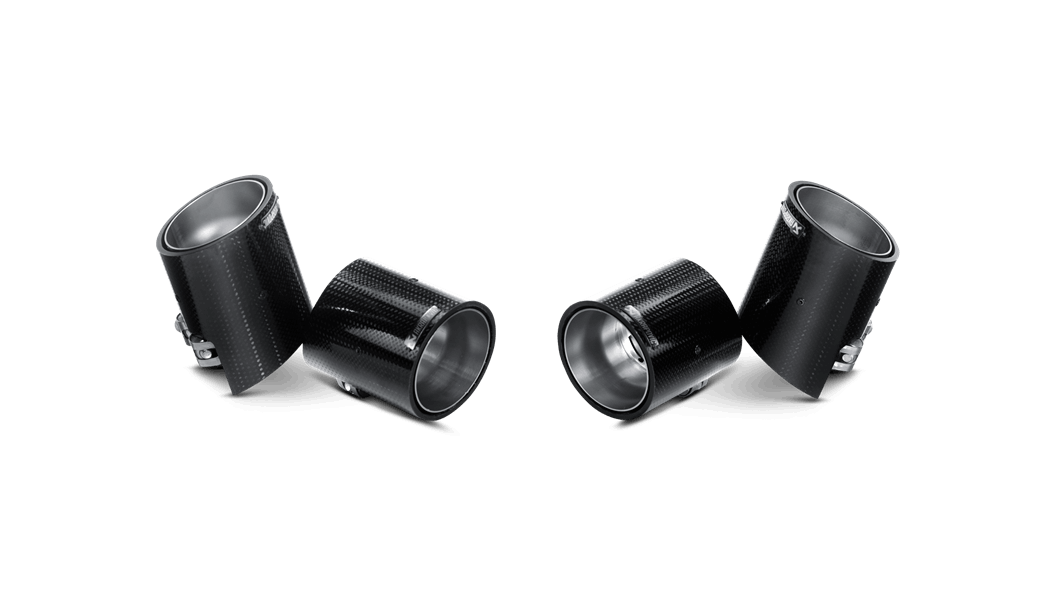Akrapovic BMW E82 1M Carbon Tail pipe set