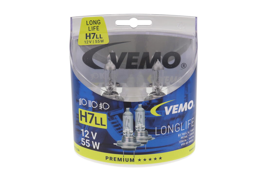 VEMO V99-84-0002LL Bulb, Headlight