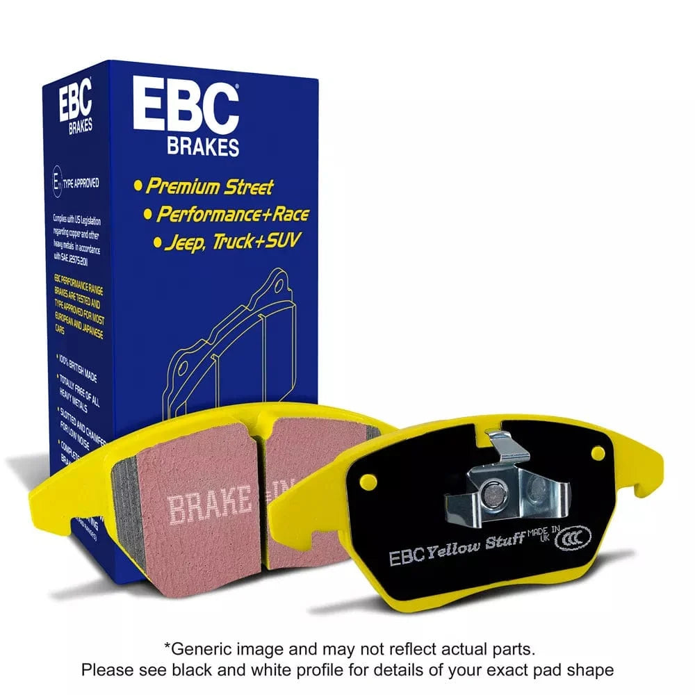 EBC DP42516R Audi Yellowstuff Brake Pads (Inc. RS6, RS7 & RSQ8)