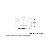 Baer Brakes Replacement Pads for Select Baer S4 Caliper