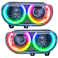 ORACLE Lighting Oracle 08-14 Dodge Challenger SMD HL (Non-HID) - ColorSHIFT w/o Controller