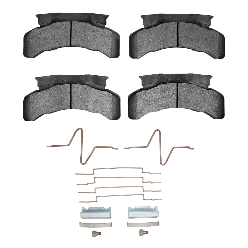 R1 Concepts R1 83-12 Beaver Motorcoach Monterey Front/Rear Super Duty Pads & Hardware Kit