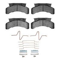 R1 Concepts R1 83-12 Beaver Motorcoach Monterey Front/Rear Super Duty Pads & Hardware Kit