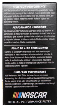 K&N Engineering K&N 2018 Audi RS3 2.5L Cartridge Oil Filter
