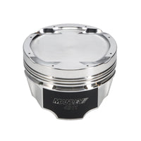 Manley Performance Manley 08+ Mitsubishi 4B11T 86mm STD -11cc Dome 9.0:1 CR Turbo Tuff Series Piston Set w/ Rings