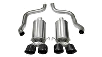 CORSA Performance Corsa 2005-2007 Chevrolet Corvette C6 6.0L V8 Black Xtreme Axle-Back Exhaust