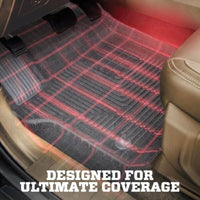 Husky Liners 2022 Jeep Wagoneer w/2nd Row Bucket Seats X-Act Contour Floor Liners (2nd Seat) - Blk