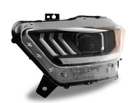 Raxiom 15-17 Ford Mustang GT350 GT500 LED Projector Headlights- Black Housing (Clear Lens)