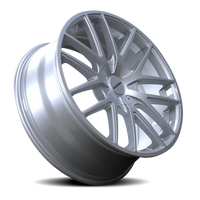 Touren 3260 TR60 18x8 / 5x100/114.3 BP / 40mm Offset / 72.62mm Hub Hyper Silver Wheel
