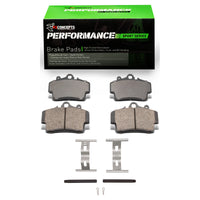 R1 Concepts R1 97-08 Porsche Boxster Front Performance Sport Pads & Hardware Kit