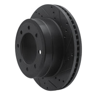 R1 Concepts R1 11-22 Ford F-350 Super Duty 4WD Rear Right Drilled & Slotted Black Brake Rotor