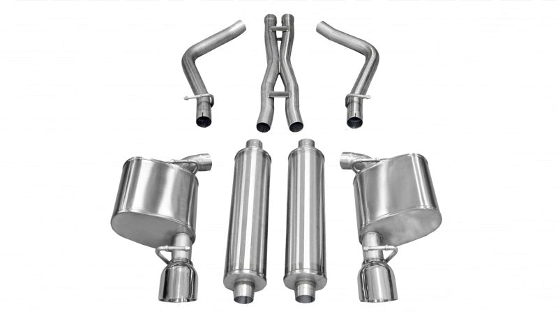 CORSA Performance Corsa 2011-2014 Chrysler 300 R/T 5.7L V8 Polished Xtreme Cat-Back Exhaust