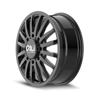 Cali Off-Road 9110D Summit Dually 22x8.25 / 8x165.1 BP / 115mm Offset / 121.3mm Hub Gls Blk Wheel