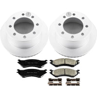 PowerStop Power Stop 01-02 Dodge Ram 2500 Rear Z17 Evolution Geomet Coated Brake Kit