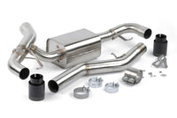 Dinan 19-26 BMW 330i (G20)/21-26 BMW 430i (G22) Valved Axleback Exhaust System - Black Tips