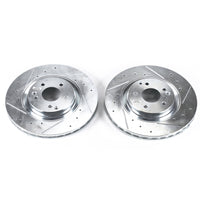 PowerStop Power Stop 04-07 Mercedes-Benz C230 Front Evolution Drilled & Slotted Rotors - Pair