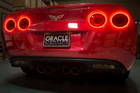 ORACLE Lighting Oracle Chevrolet Corvette C6 05-13 LED Tail Light Halo Kit - Red