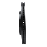R1 Concepts R1 03-11 Ford Crown Victoria Front Left Drilled & Slotted Black Brake Rotor