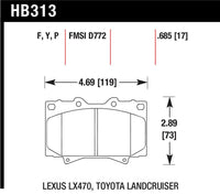 Hawk Performance Hawk HPS Street Brake Pads