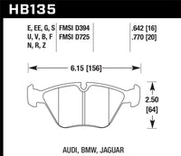 Hawk Performance Hawk 95-02 BMW M3 HT-10 Race Front Brake Pads