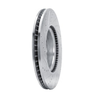 R1 Concepts R1 20-25 Ford BRONCO Sport Front Left Drilled & Slotted Silver Brake Rotor