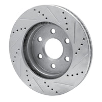 R1 Concepts R1 98-99 Cadillac DEVILLE Front Left Drilled & Slotted Silver Brake Rotor