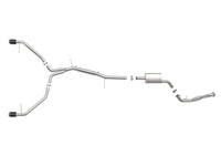 aFe 17-19 Audi A4 (B9) MACH Force-Xp 3in to 2.5in 304 SS Cat-Back Exhaust System-Dual Carbon Tips